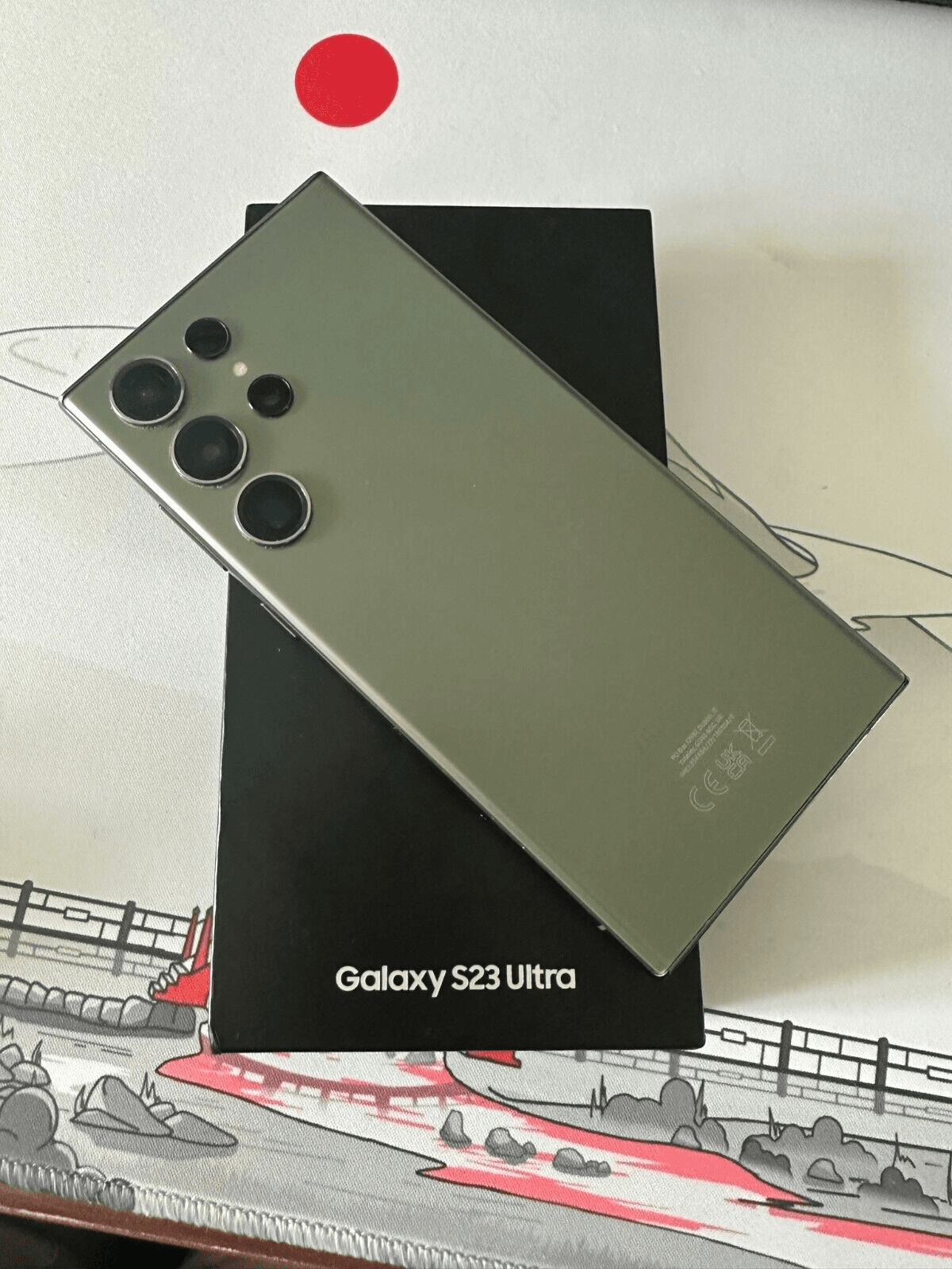 Samsung Galaxy S23 Ultra SM-S918B/DS - 512 Go - Vert (Débloqué) - Photo 1