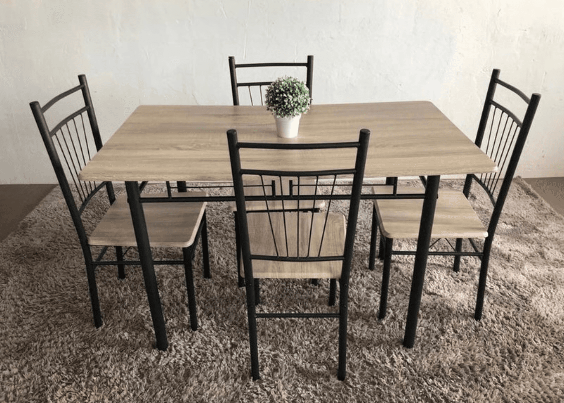 NOUVELLE TABLE À MANGER ÉLÉGANTE ET ROBUSTE, NOUS ENVOS - Photo 1