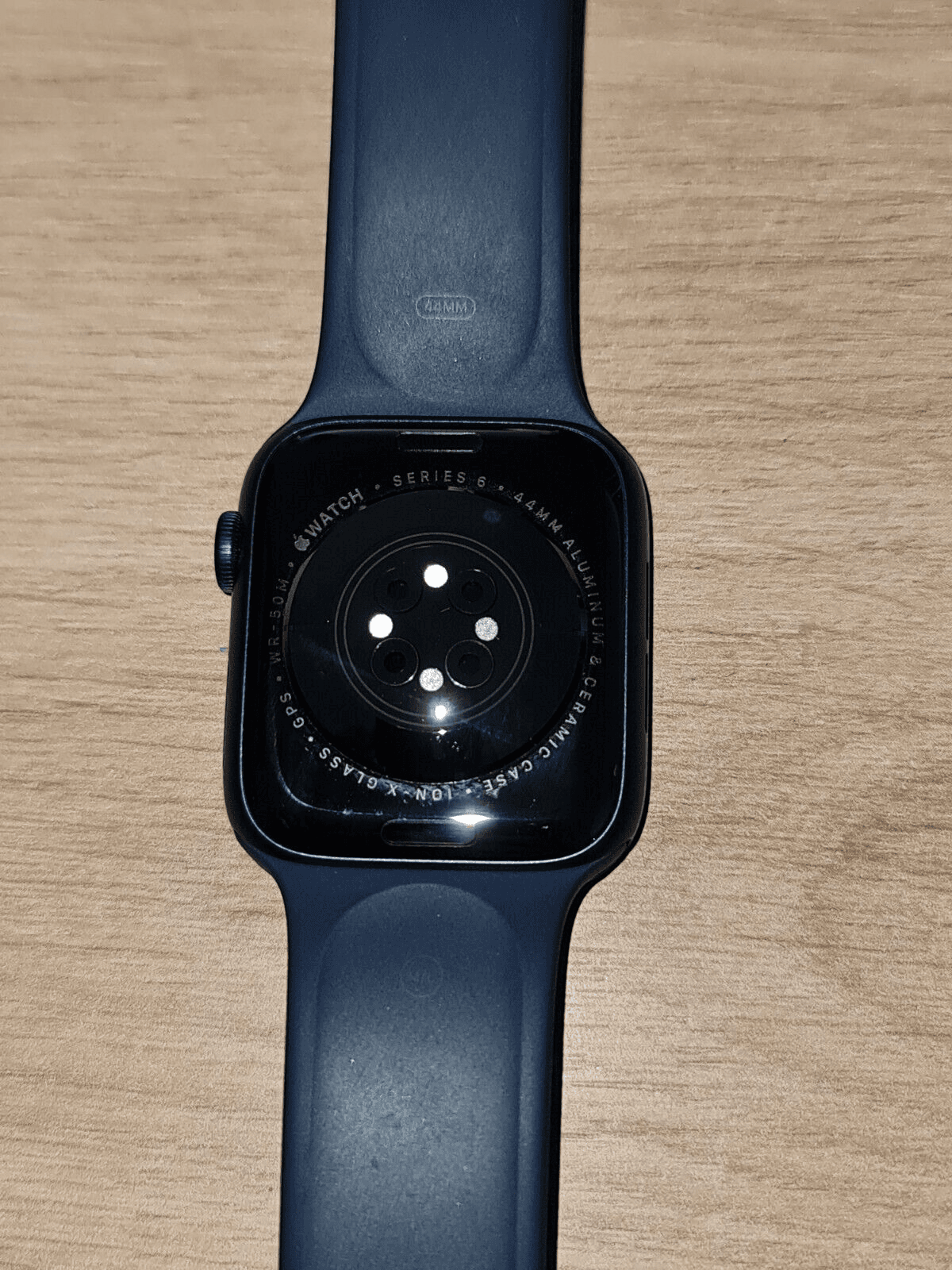Apple Watch Series 6 GPS 44mm Boîtier Bleu en Aluminium, Bracelet Sport - Photo 1
