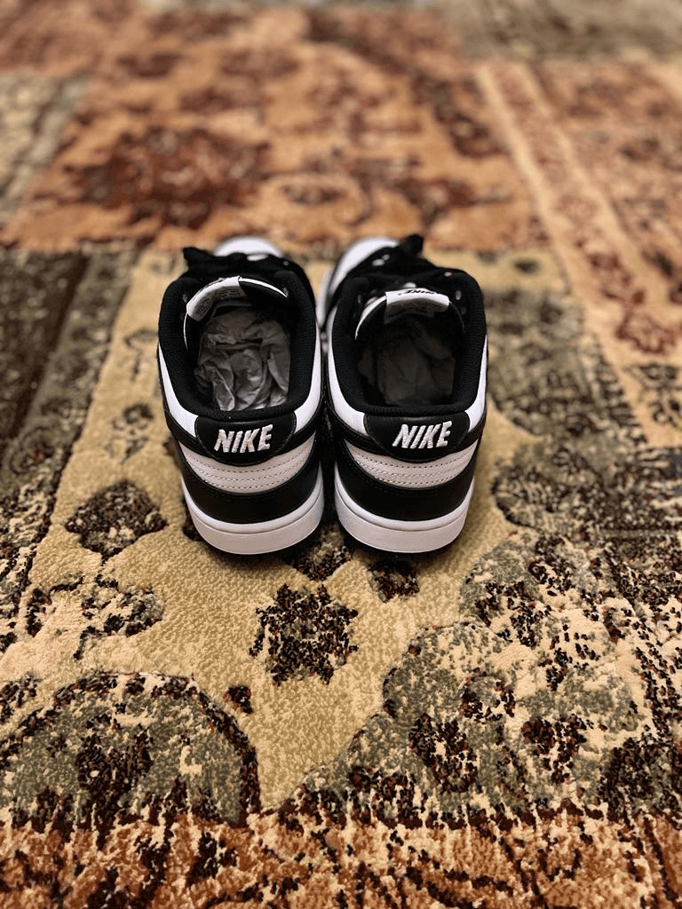 Dunk low black and white - Photo 1